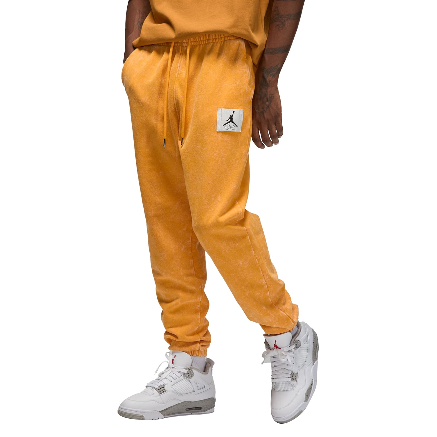 Air Jordan Essential Fleece Men's Pants Bright Orange dr3089-705