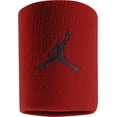 thumbnail image 1 of Air Jordan Jumpman Wristbands, 2 pack (Red/Black), 1 of 1