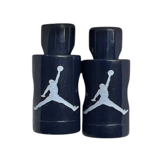 Air Jordan Navy Blue Black Jumpman Shoe VI VLace Lock Replacement - Laces Shoelace Locks Rope Buckle Metal Spring Buckles Lanyard