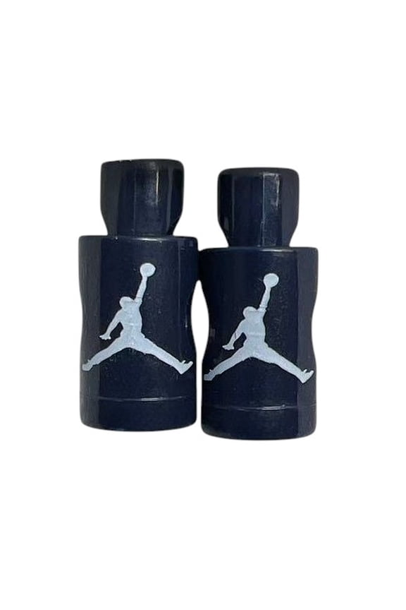 Air Jordan Navy Blue Black Jumpman Shoe VI VLace Lock Replacement - Laces Shoelace Locks Rope Buckle Metal Spring Buckles Lanyard
