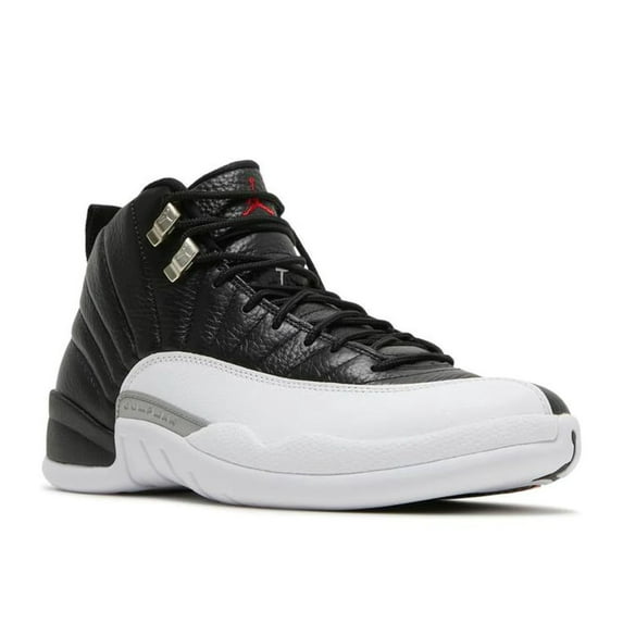 Air Jordan Retro Basketball Athletic Shoes, Standard Width Black/Varsity Red-White, Men's Size