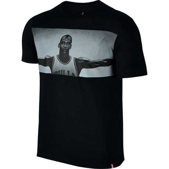 Air Jordan Sportswear Wings Men's Athletic Casual T-Shirt Black 862431-010