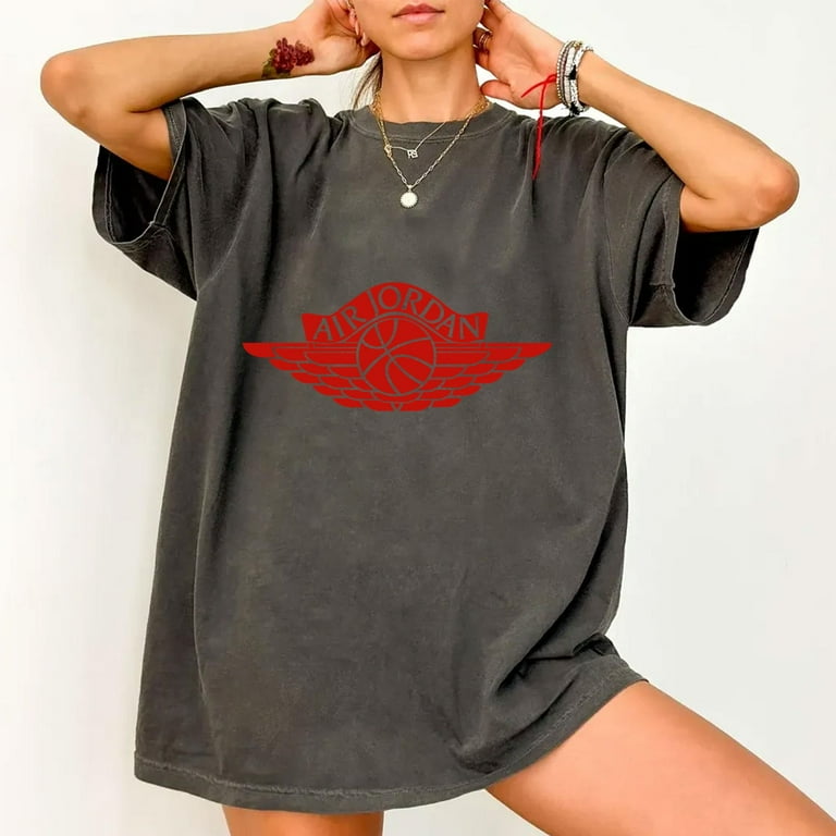 Air Jordan Wings Inspired Tshirt Jordan 1 Flight OG Jordan 1 Breds Jumpman MJ 1985 Chicago Banned Air Jordan 3 Walmart