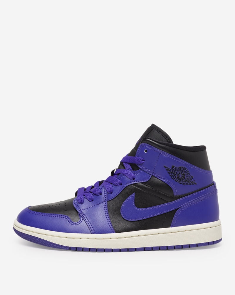 Jordan 1 Mid Women Black/Dark Concord-Sail BQ6472-051 7 Jordan 1 Mid Women Black/Dark Concord-Sail BQ6472-051 7