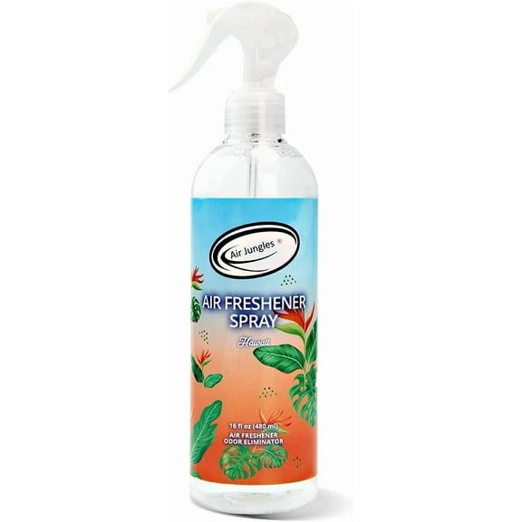 Air Jungles Air Freshener Spray For Car And Home 16 Fl Oz, Hawaii Scent