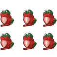 thumbnail image 1 of Air Jungles Car Air Freshener Hanging Strawberry 6 Count, Natural Essential Oil Car Scent Refresh Whole Car, Air Refresheners for Automotive, Home, and Office, 1 of 7
