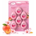 thumbnail image 1 of Air Jungles Car Air Freshener Vent Clip- Honey Peach Scent, 6 Ct up to 180 Days, 1 of 7