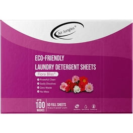 Earth Breeze Laundry Detergent Sheets Fragrance Free No Plastic Jug 60Loads  609378456879