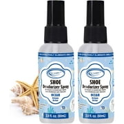 Air Jungles Odor Deodorizer Spray for Shoes, Gym Bags, Drawers, and Locker, Mama Ocean Scent, Natural Tea polyphenols and Essential Oil Long Lasting Odor Eliminator Air Freshener