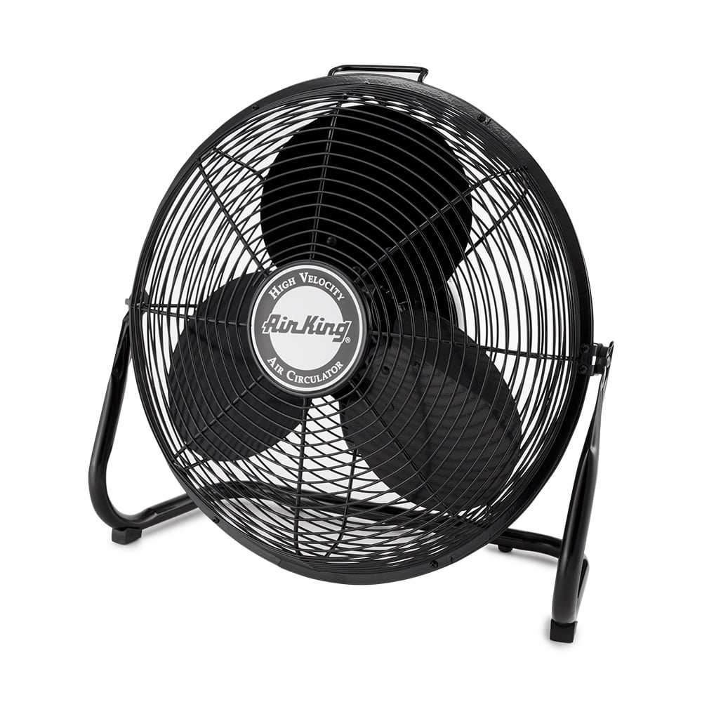 Air King 18-Inch Black Industrial High Velocity Floor Fan