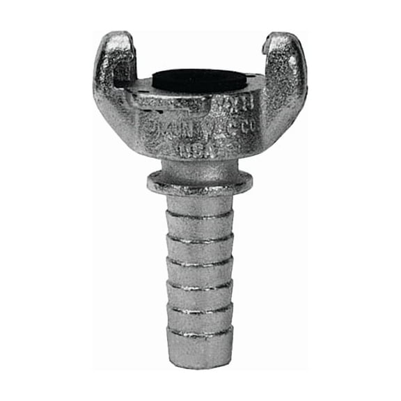 Air King 2-Lug Hose End, 1/2 in