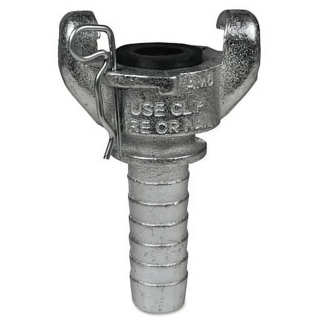 Air King 2-Lug Hose End, 3/4 In M Barb, 25/32 In Dia X 2-1/2 In W X 3-15/16 In H, Iron | Bundle of 2 Each