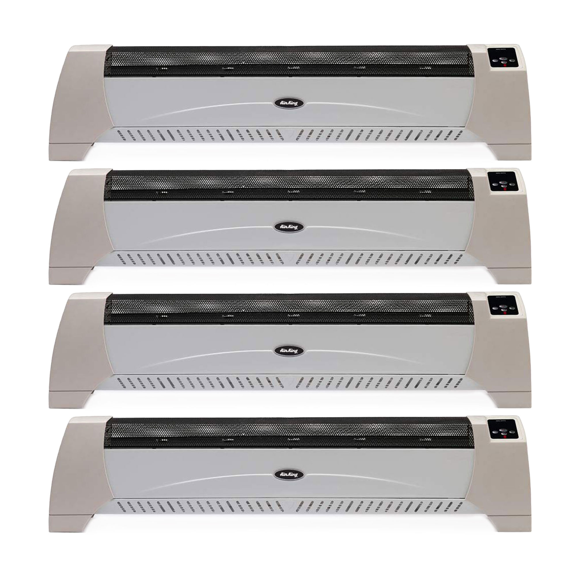 Air King 8820C Silent Room Electric 1500W Convection Space Heater, 4 Pack -  Walmart.com