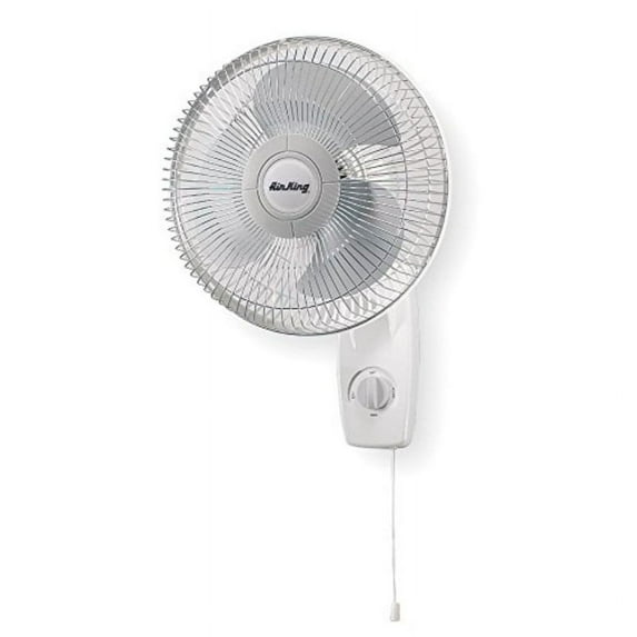 Air King 9012 Commercial Grade Oscillating Wall Mount Fan, 12-Inch