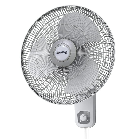 Air King 9016 Commercial Grade Oscillating Wall Mount Fan, 16-Inch CA2