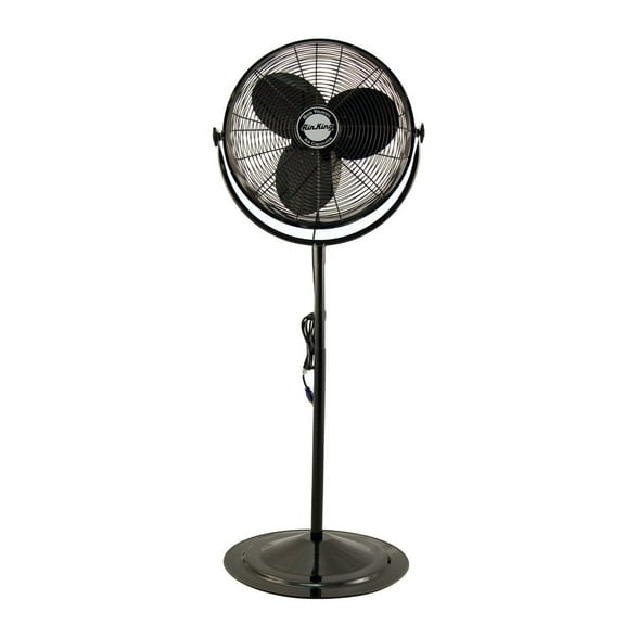 Air King 9420 20" 1/6 HP Industrial Grade High Velocity Pedestal Mount Fan