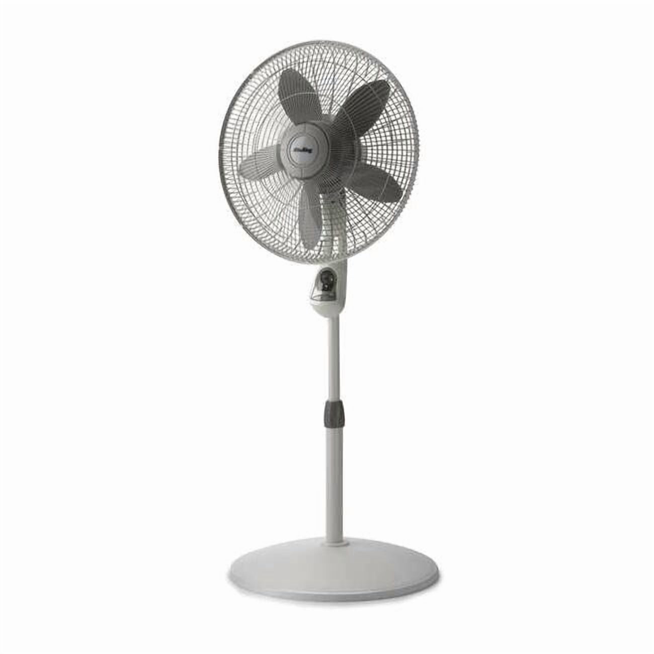 Air King 9880 18 in 3-Speed Oscillating Adjustable Height Electric Household Fan