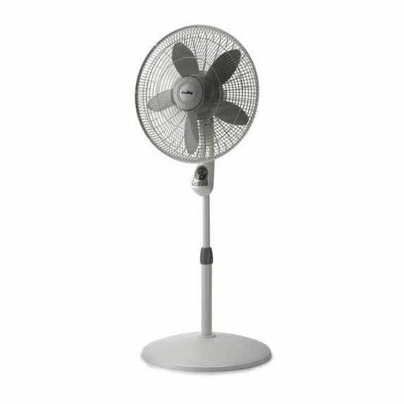 Air King 9880 18 in 3-Speed Oscillating Adjustable Height Electric Household Fan