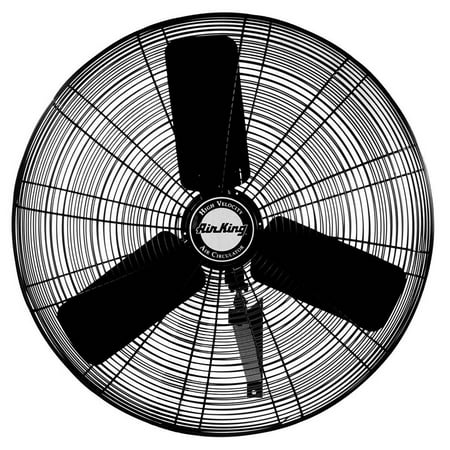 Air King AK-9025 24 Inch Blade Indoor Industrial Oscillating Wall Mount Fan