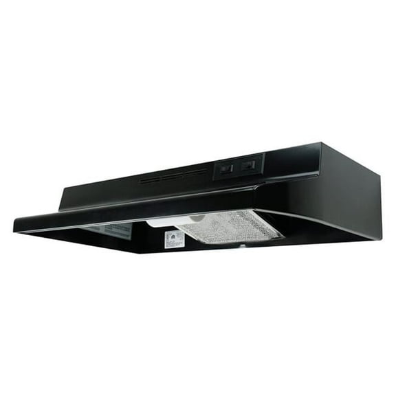 Air King AV1366 36 in. Convertible Range Hood, Black