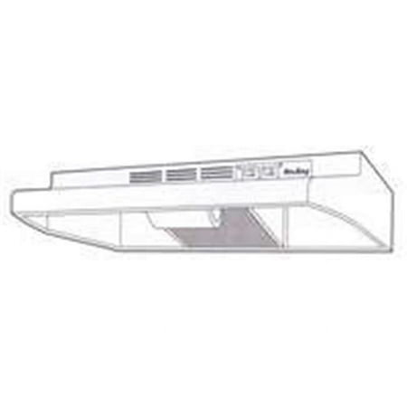 Air King America 7744469 30 In. Range Hood 180Cfm Black