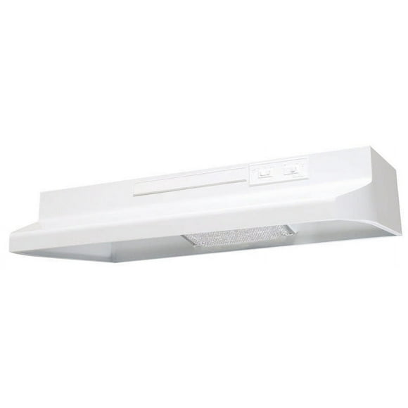 Air King Av124 180 Cfm 24" Wide 2-Speed Under Cabinet Range Hood - White