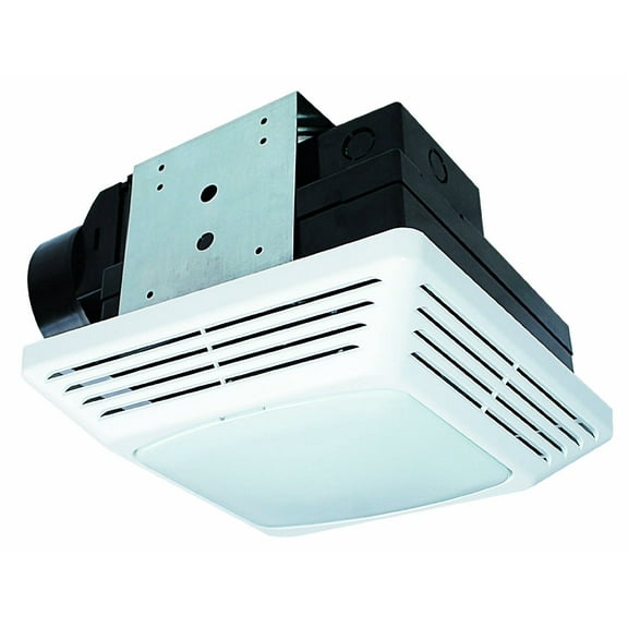 Air King Bfql50 50 Cfm 0.8 Sone Ceiling Mounted Led Light Snap-In Energy Star Rated