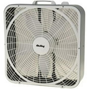 Air King 20 3-Speed Commercial Grade Box Fan, White, 9723