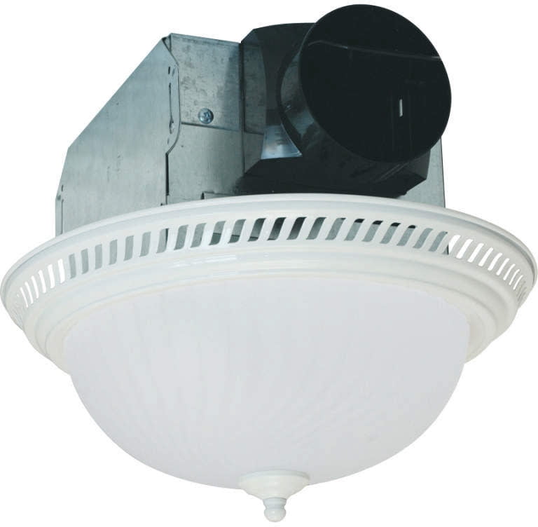 Air King DRLC70 4" Duct 70 CFM 60W Ventilation Fan 4 Sones - White