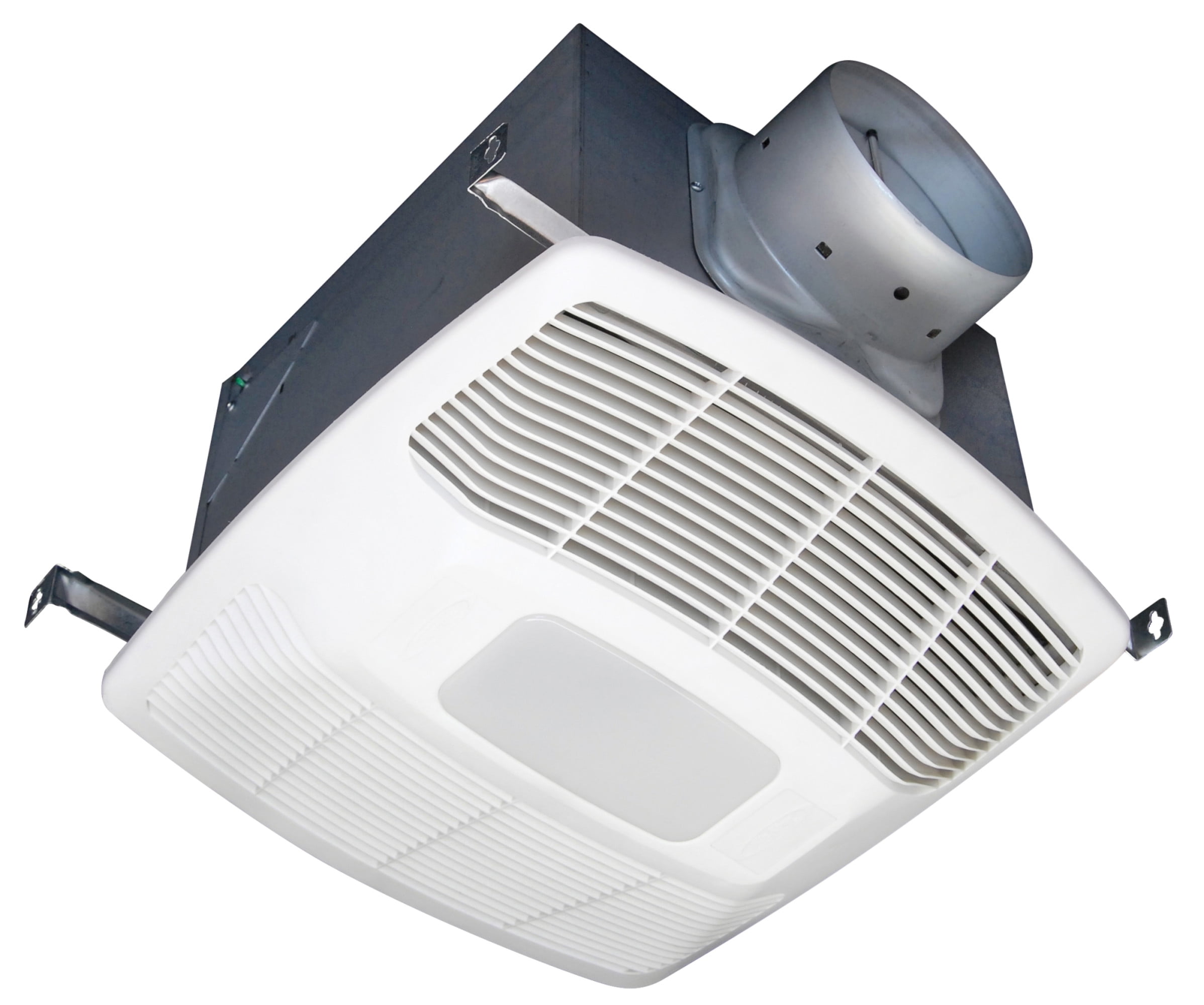 White Energy Star Ceiling Mounted LED Exhaust Fan