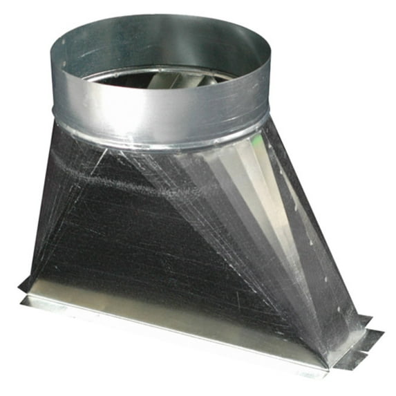 Air King Oa6vd 6" Round Vertical Outlet Adapter