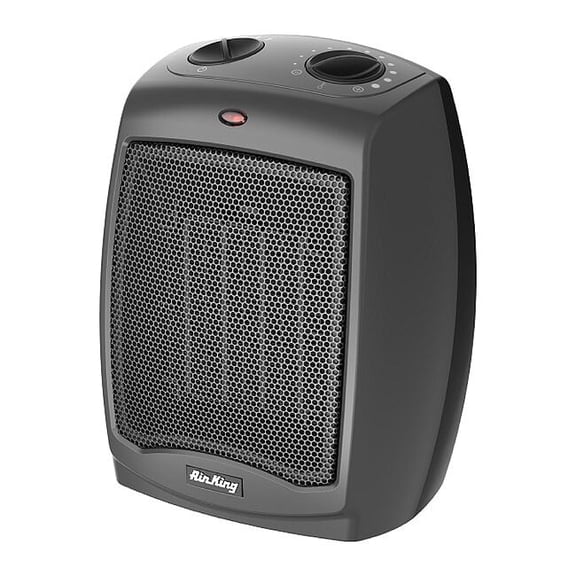Air King Portable Electric Heater,Gray,1500 W 8251