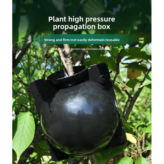 Air Layering Propagation Pods 10 Pack Reusable Plant Rooting Ball for Tree Grafting Large Medium Small Sizes