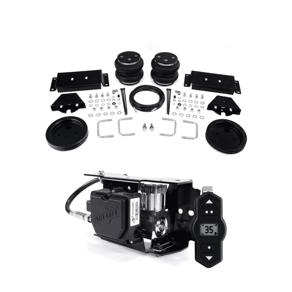 Air Lift Loadlifter 5000 Ultimate Air Spring Kit and WirelessOne Compressor w/ EZ Mount Compatible with 2013-2026 RAM Promaster 1500 / 2500 / 3500