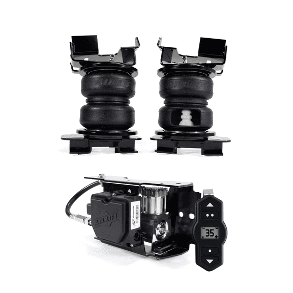 Air Lift Loadlifter 5000 Ultimate Air Spring Kit and WirelessOne Compressor w/ EZ Mount Compatible with 2016-2020 Ford F150