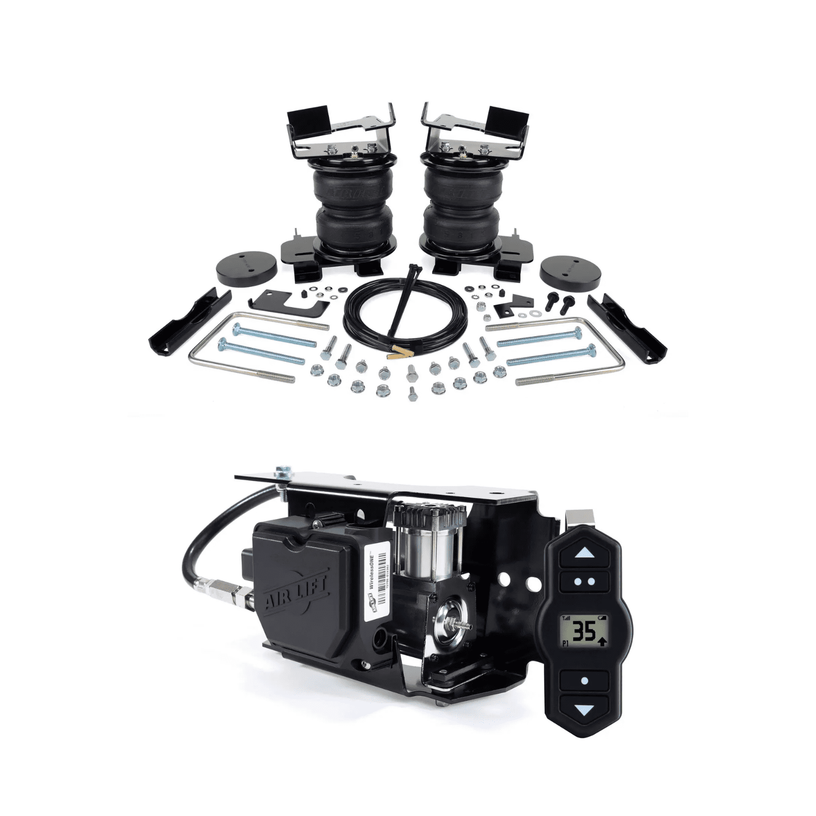 Air Lift Loadlifter 5000 Ultimate Air Spring Kit and WirelessOne ...