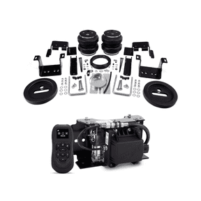 Air Lift Loadlifter 7500 XL Ultimate Air Spring Kit and WirelessAir Compressor w/ EZ Mount Compatible with 2011-2019 Chevy Silverado / GMC Sierra 2500HD / 3500HD