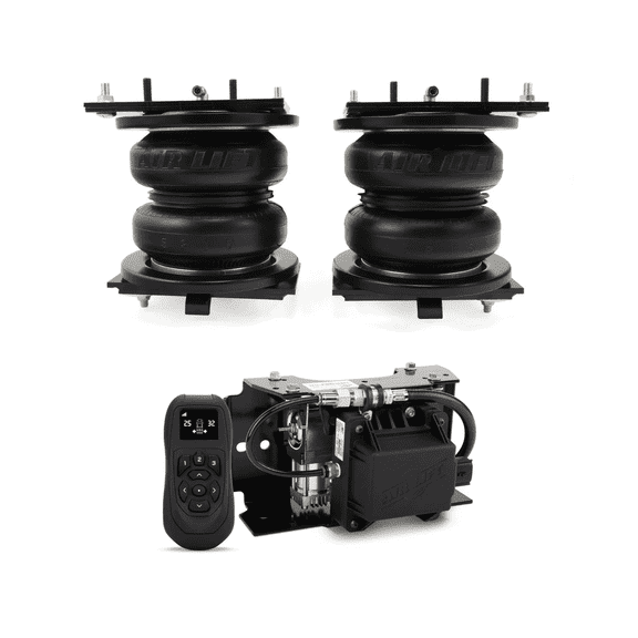 Air Lift Loadlifter 7500 XL Ultimate Air Spring Kit and WirelessAir Compressor w/ EZ Mount Compatible with 2014-2026 RAM 2500