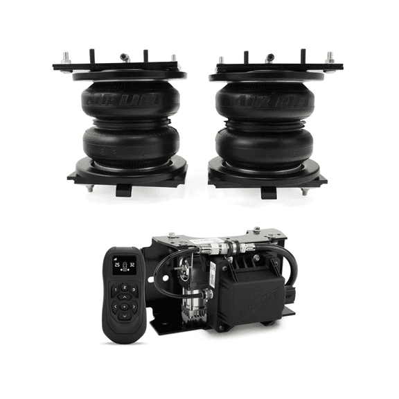 Air Lift Loadlifter 7500 XL Ultimate Air Spring Kit and WirelessAir Compressor w/ EZ Mount Compatible with 2014-2026 RAM 2500