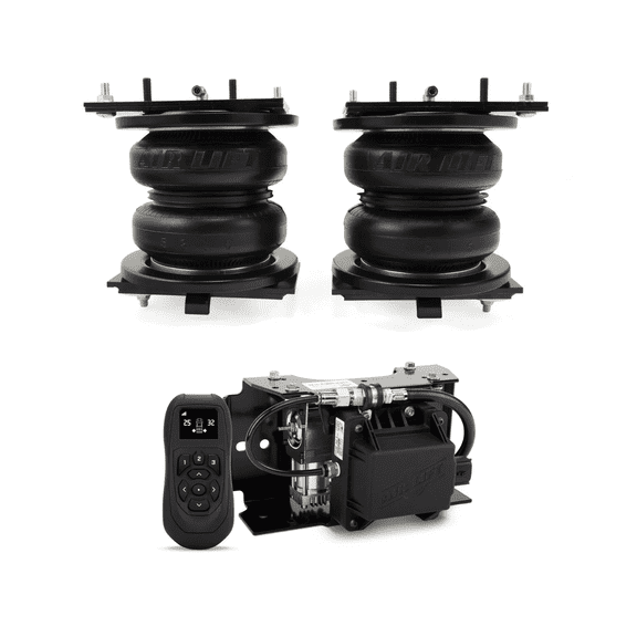 Air Lift Loadlifter 7500 XL Ultimate Air Spring Kit and WirelessAir Compressor w/ EZ Mount Compatible with 2014-2026 RAM 2500