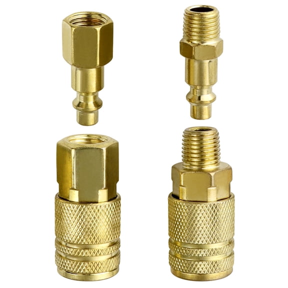 Air Line Hose Fitting Quickly Release Coupling Adapter Quick Coupler Compressor Connector Quick Connecting Air Hose Fittings