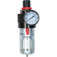 thumbnail image 1 of Air Line Pressure Regulator Water Trap 1/4 BSP Air Compressor Sil110, 1 of 4