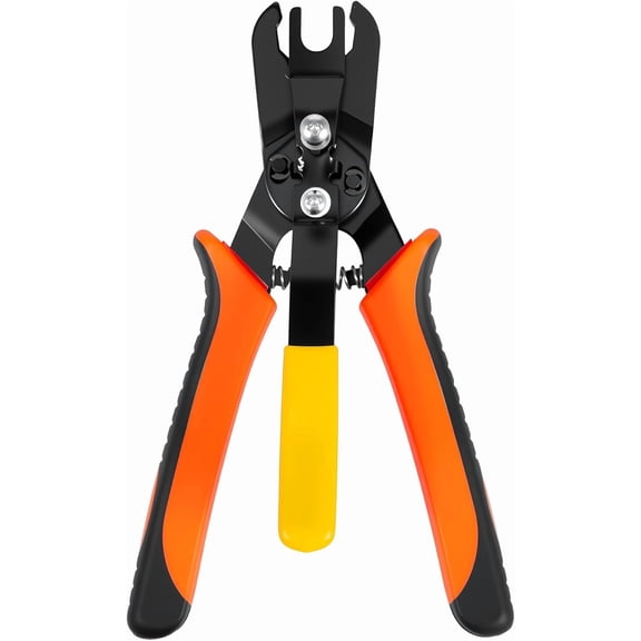 Air Line Removal Tool Pliers, Push to Connect Fittings Disconnect Tool for Air Hose, Quick Connect Pneumatic Fitting Release Plier for Automotive & Industrial Use (1/4" & 5/16" (6mm, 8mm))