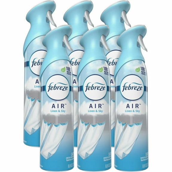 Air, Linen And Sky, 8.8 Oz Aerosol Spray, 6/carton | Bundle of 5 Cartons