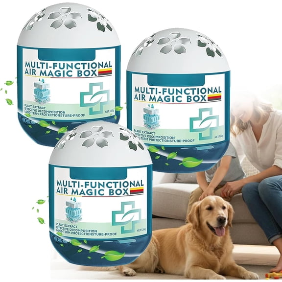 Air Magic Box - Indoor Air Purification Dust Removal Magic Box, Long-Lasting Freshness Dust Removal Box, Dust Removal & Fresh Air for Any Room