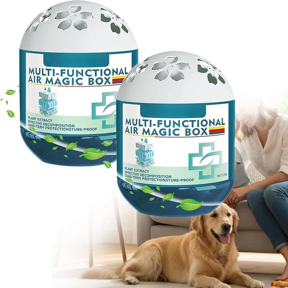Air Magic Box - Indoor Air Purification Dust Removal Magic Box, Long-Lasting Freshness Dust Removal Box, Dust Removal & Fresh Air for Any Room