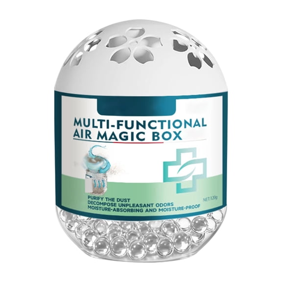 Air Magic Box Indoor Air Purification Dust Removal Magic Box Multi Functional Air Magic Box Dust Cleaner Long-Lasting Air Freshener for Home Office Bedroom