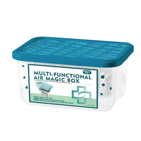 Air Magic Box,Indoor Air Purification Dust Removal Magic Box, Multi Functional Air Magic Box Dust Cleaner, Odor Eliminator Air Fresheners for Any Room, Plant-Based