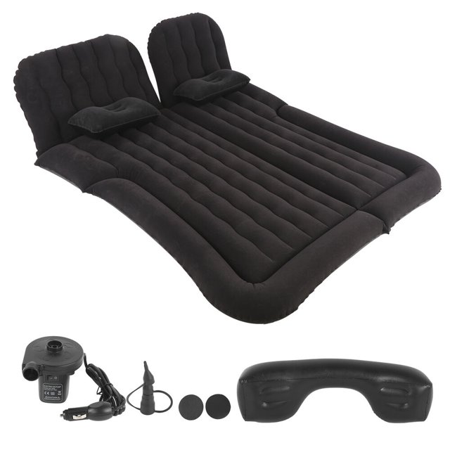 Air Mattress 12V Inflator Pump Electric with Flocking Surface Travel for SUV MPV