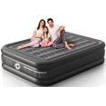 Air Mattress 18", Queen Air Mattress with Built in Pump, Inflatable